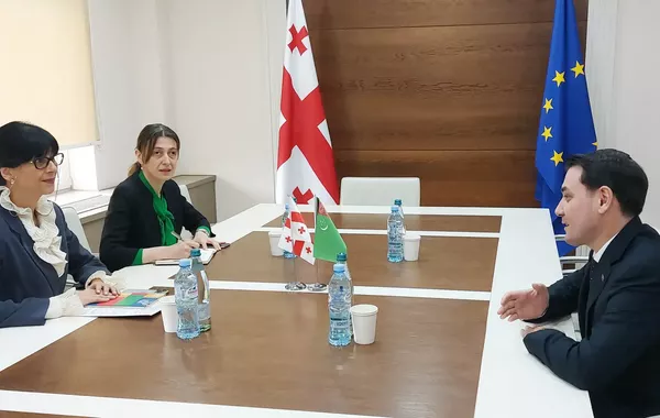 Turkmen, Georgian Officials Discuss Expanding Bilateral Cooperation