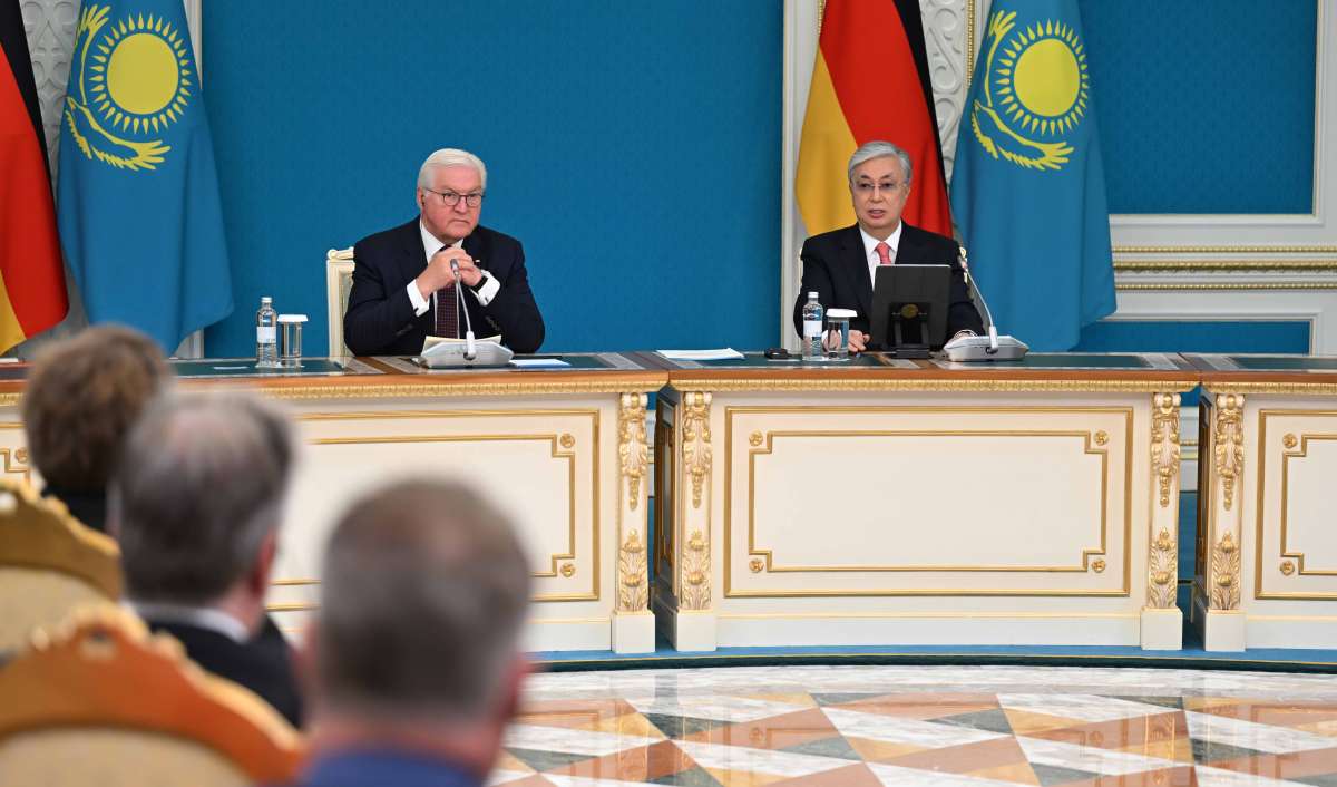 EU, Kazakhstan in Contact on Preventing Russia Sanctions Evasion, Steinmeier Says