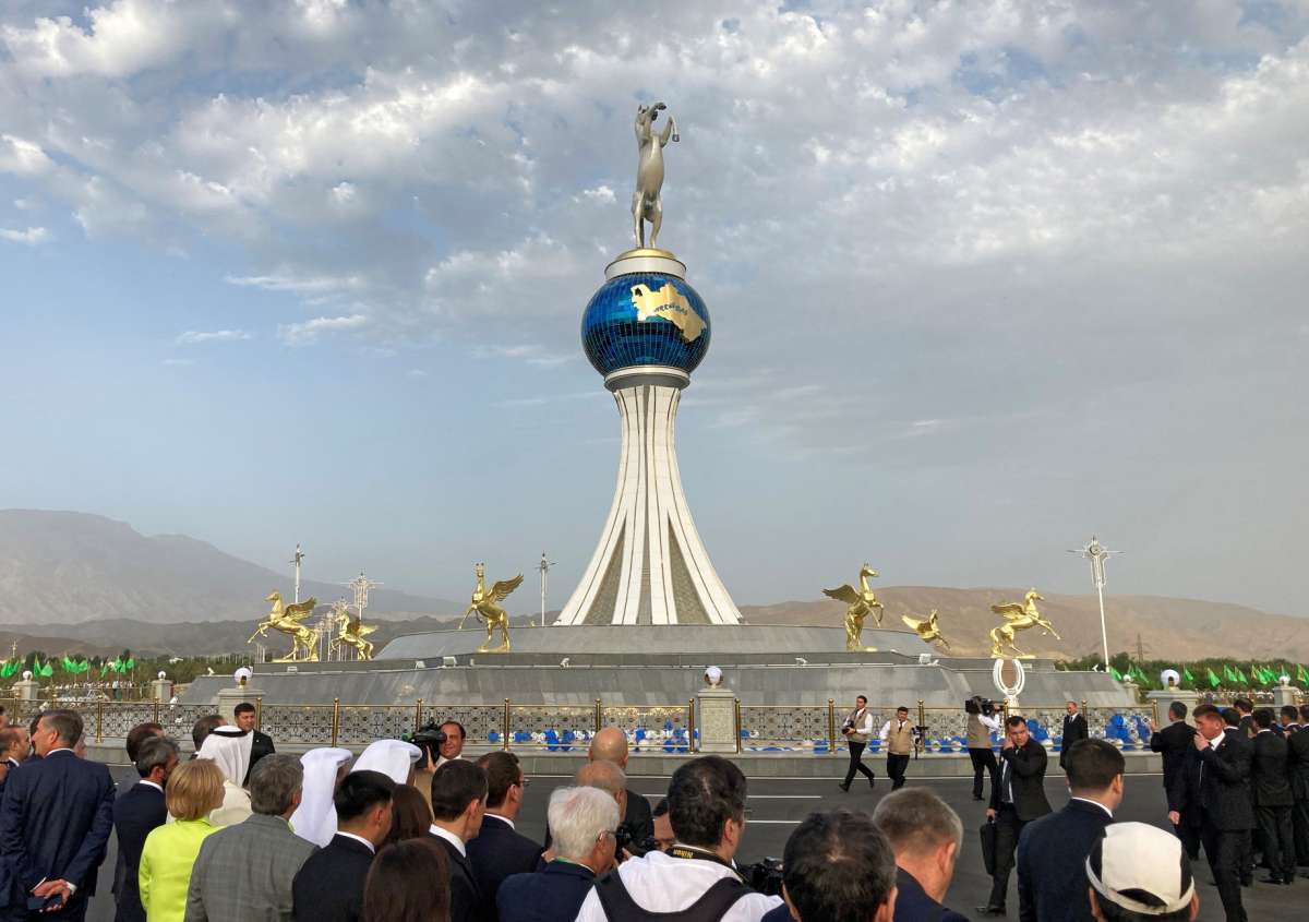 Turkmenistan Opens Futuristic City Dedicated to Leader