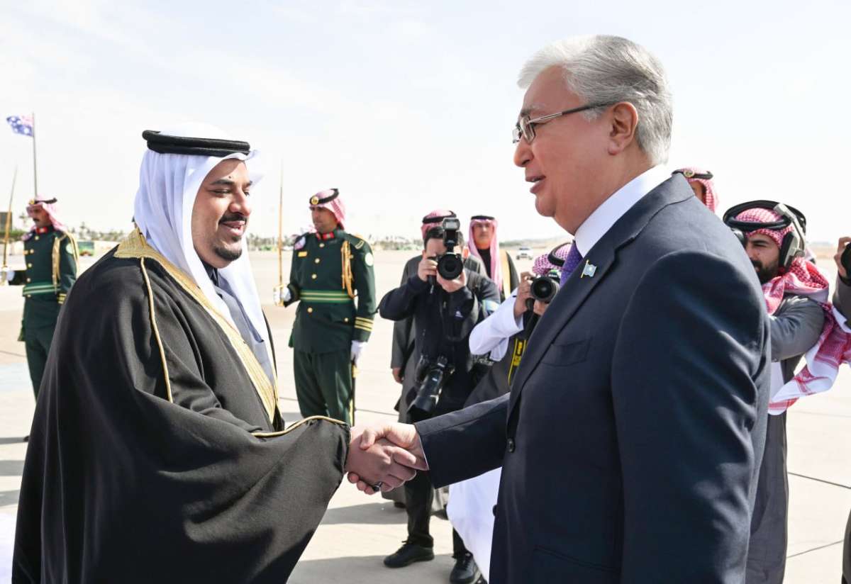 President Tokayev Arrives in Saudi Arabia for Working Visit