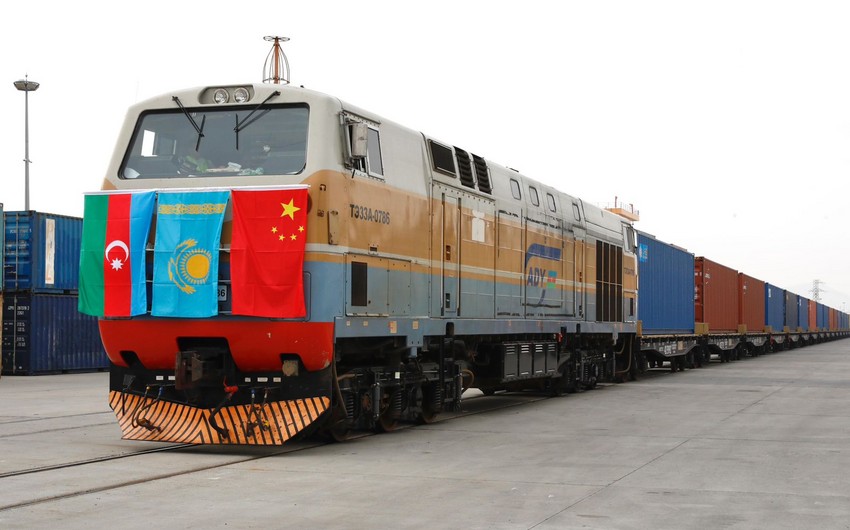 Middle Corridor Marks Milestone with 300th Container Train Departure from China to Azerbaijan