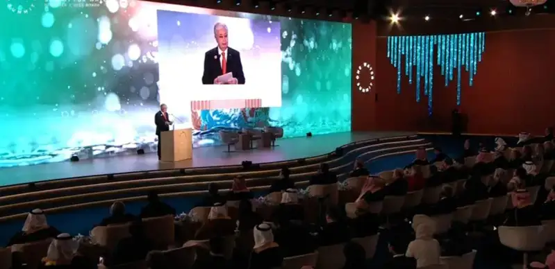 At One Water Summit, Kazakh President Urges Collaborative Efforts to Enhance Water Security