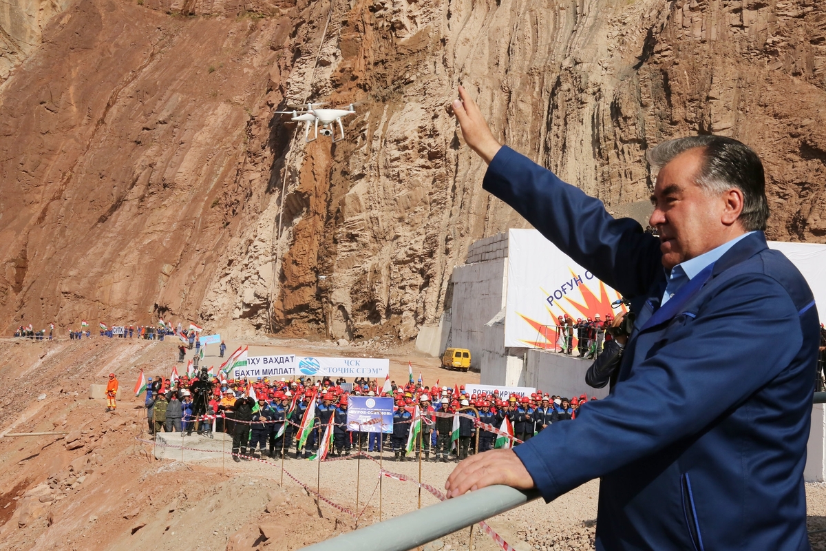Tajikistan Going All In On Hydropower, Doubters Be Damned