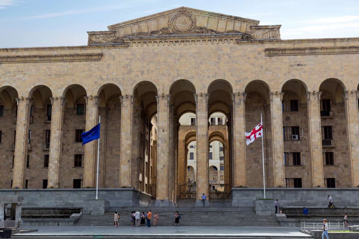Georgia's Parliament in Tbilisi