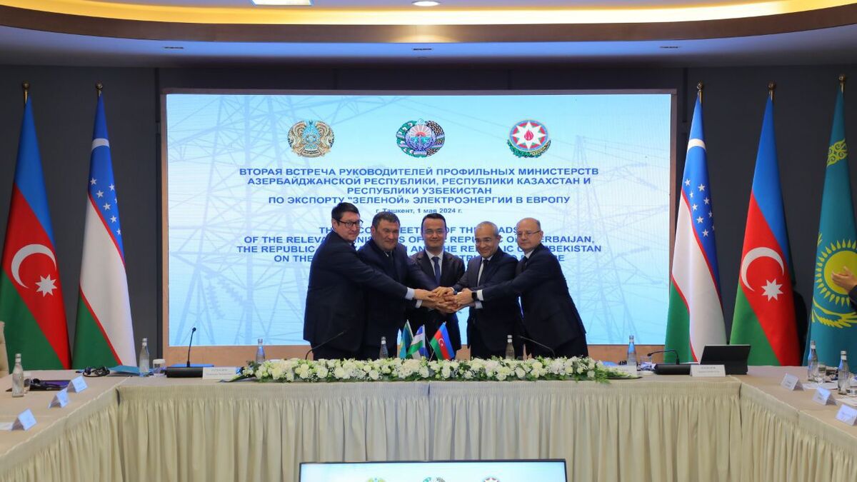 May 1, Azerbaijan, Kazakhstan, and Uzbekistan signed a memorandum