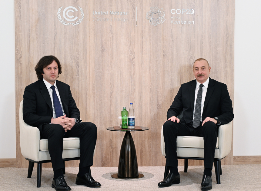 President Aliyev, PM Kobakhidze Hail Strong Azerbaijan-Georgia Friendship