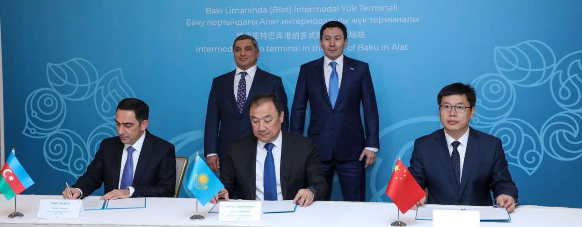 Azerbaijan, Kazakhstan and China Launch Joint Cargo Terminal in Baku