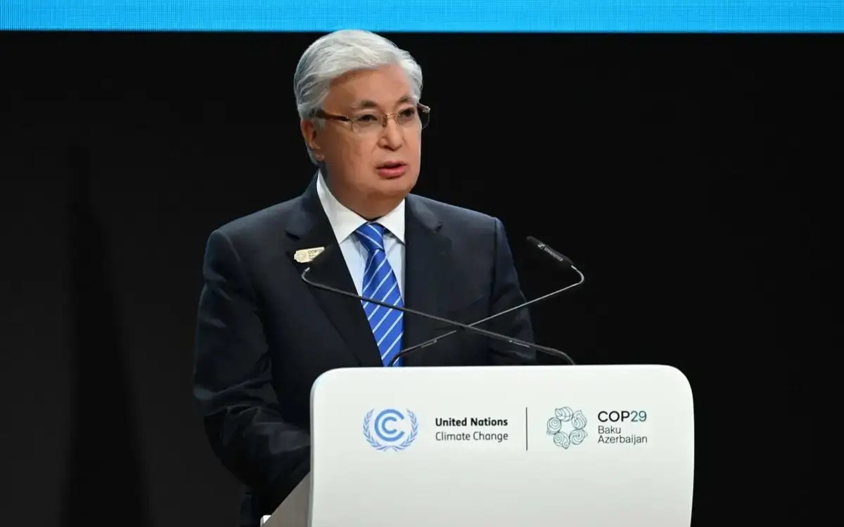 Central Asia Faces Growing Climate Risks, Kazakh President Warns at COP29