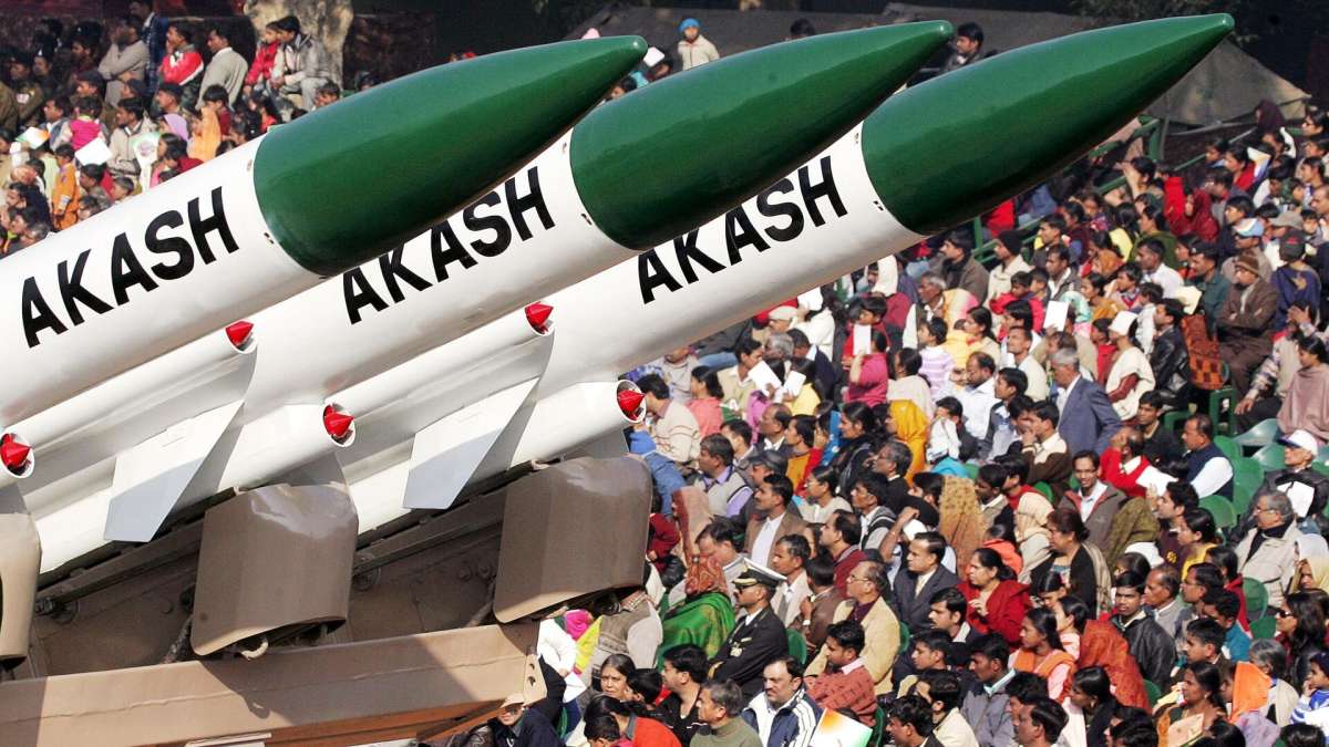 India Sends First Akash Missile System Battery to Armenia