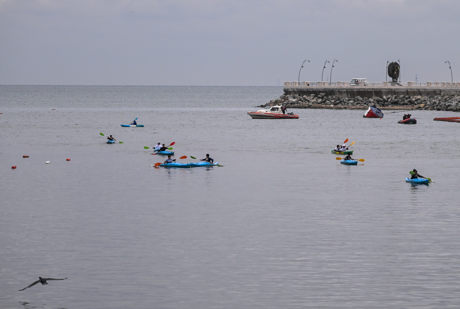 Baku Organizes Rowing Event in Support of COP29