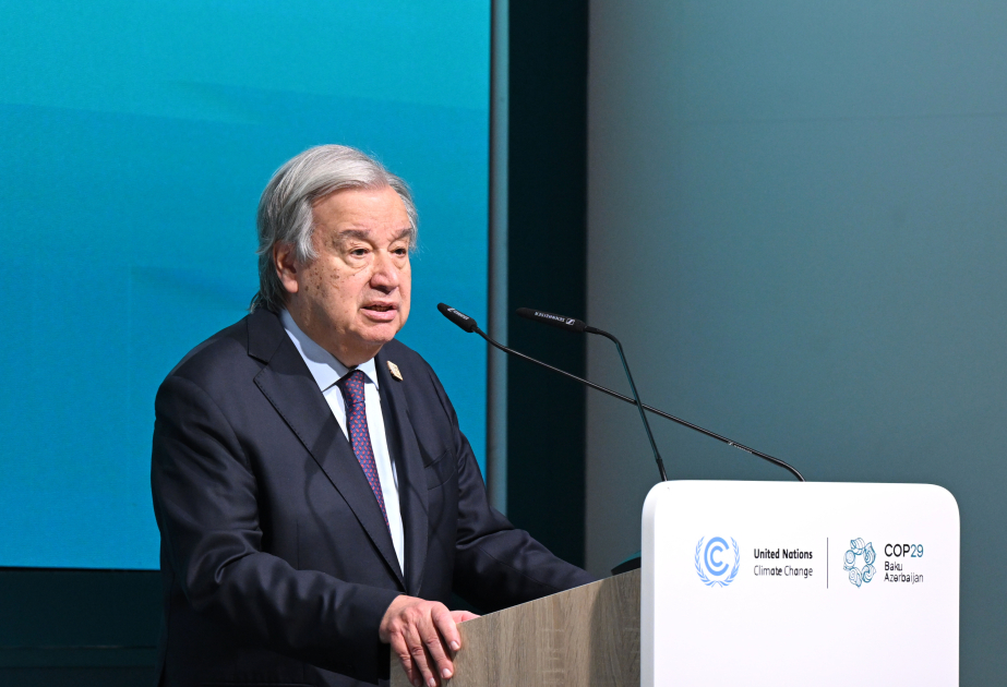 UN Chief Calls for Agreement on Ambitious Climate Finance Goal in Baku