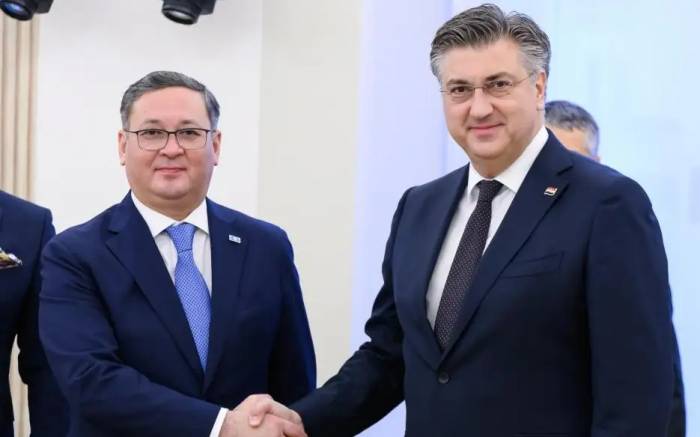 Kazakhstan, Croatia Agree to Continue Constructive Interaction by Arranging High-Level Visits